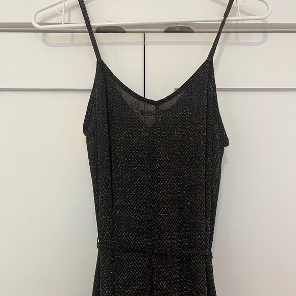 Reformation Koda Jumpsuit Gold Sparkle XS - Picture 7 of 10